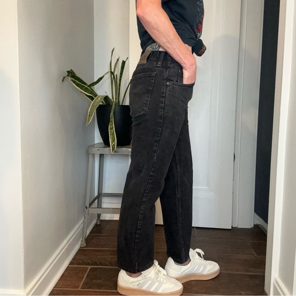 Lee Regular Fit Jeans Men’s 33x30 Black Straight Leg - Picture 4 of 16